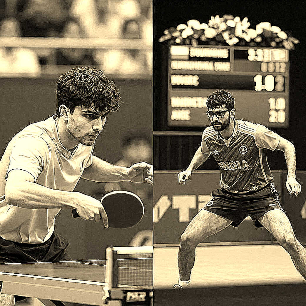 WTT China Smash: Manav Thakkar và Manush Shah vào tứ kết bằng bản lĩnh ở ván quyết định